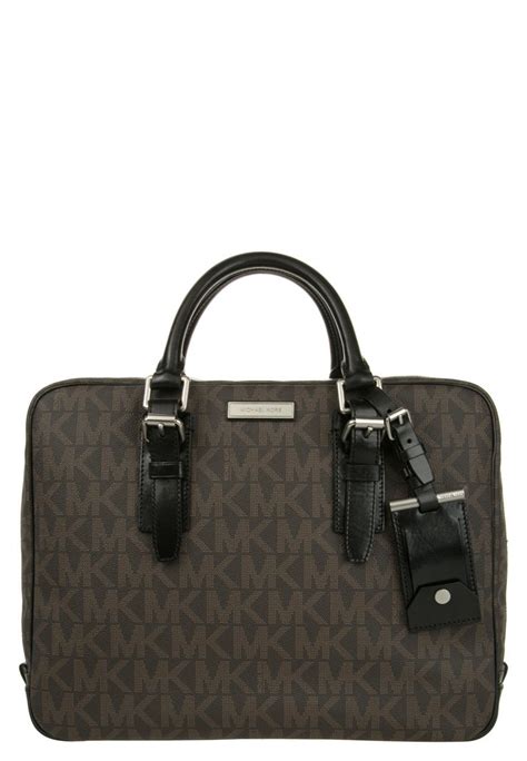 michael kors briefcase brown